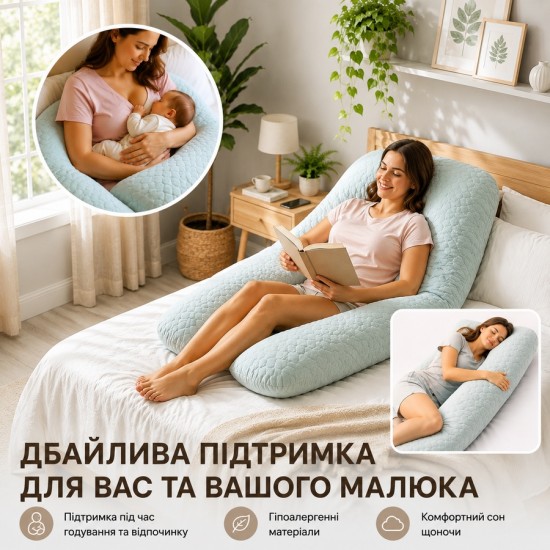 Подушка для для беременности и отдыха