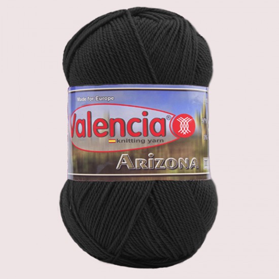 Полированная шерсть с кашемиром Arizona 620 (Black)
