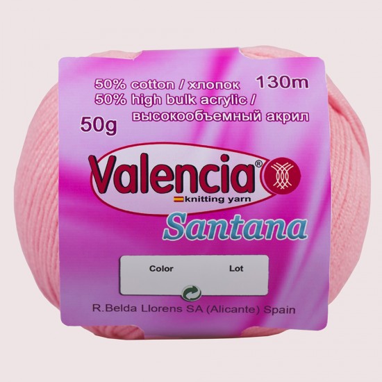 Демисезонная пряжа с хлопком Valencia Santana 241